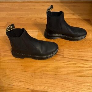 Doc Marten’s Black Leather Chelsea Boots
